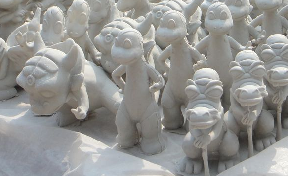 硅膠復模與工藝品的完美結合